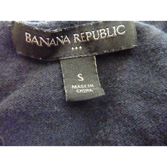 Banana Republic Black Polka Dot Sweater Size S - Picture 5 of 6